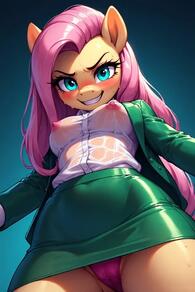 1girl animal_ears artist:furryfunparty ass_visible_through_thighs blue_eyes blush breasts cameltoe character:fluttershy covered_nipples female from_below furry furry_female gradient_background green_jacket green_skirt grin jacket long_hair long_sleeves looking_at_viewer medium_breasts miniskirt my_little_pony nipples open_clothes open_jacket panties pantyshot pencil_skirt pink_hair pink_panties see-through see-through_shirt shirt skirt smile solo suit sweat teeth underwear upskirt wet wet_clothes wet_shirt white_shirt // 512x768 // 37KB