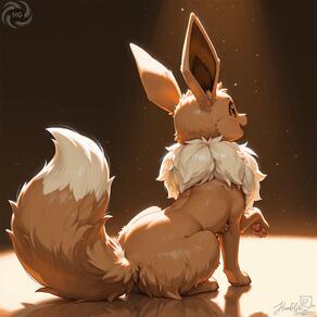 artist:humble_grifter character:eevee // 2000x2000 // 118KB