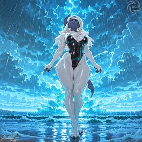 artist:humble_grifter species:absol // 2000x2000 // 367KB