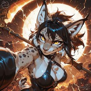 artist:humble_grifter lynx // 2000x2000 // 305KB