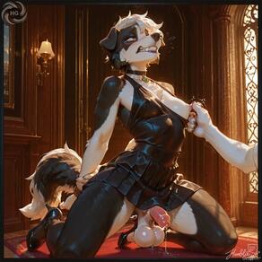 artist:humble_grifter futanari species:bordercollie // 2000x2000 // 185KB