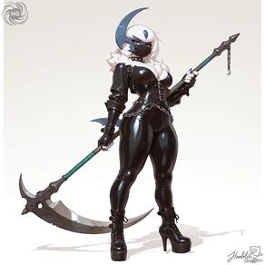 artist:humble_grifter species:absol // 2000x2000 // 96KB