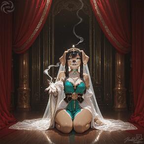 artist:humble_grifter character:Eliza // 2000x2000 // 217KB