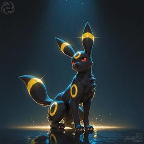 artist:humble_grifter character:umbreon // 2000x2000 // 93KB
