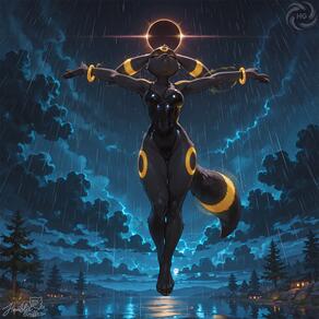 artist:humble_grifter character:umbreon // 2000x2000 // 204KB