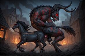 artist:vuthardarastrix equine giant mare stallion vuthardarastrix // 768x512 // 93KB