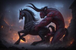 artist:vuthardarastrix equine giant mare stallion vuthardarastrix // 768x512 // 83KB