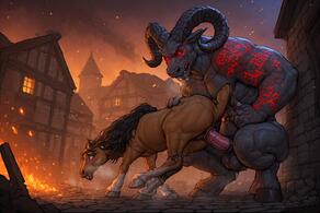 artist:vuthardarastrix equine giant mare stallion vuthardarastrix // 768x512 // 102KB