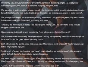 artist:vuthardarastrix equine giant phallus // 676x517 // 120KB