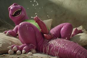 artist:vuthardarastrix barney dinossaur male phallus rex trex vuthar // 768x512 // 153KB
